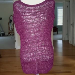 Stitchy fashion pullover